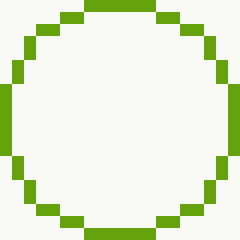 20 block Minecraft circle generator blueprint